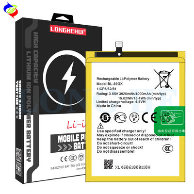 BL-39GX 4000mAh batterij voor Infinix X573 Hot S3 mobiele telefoon oplaadbare batterijen
