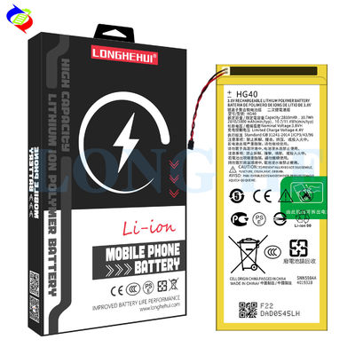Oplaadbare batterij HG40 voor Motorola Moto G5 Plus XT1684 XT1685 XT1687 XT1686 SNN5984A 2810mAh 3.8V