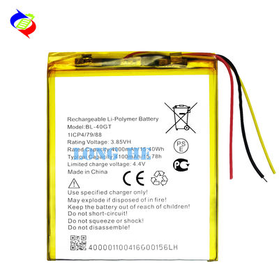 4100mAh vervangende batterij voor Tecno 1704 BL-40GT Telefoon Langdurige prestaties