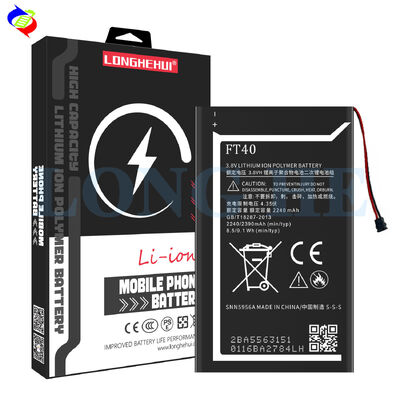 Voorraad 2390mAh FT40 voor Moto E 2e Gen/E2 2015/E 1 XT1527 XT1511 XT1505 XT1524 accu