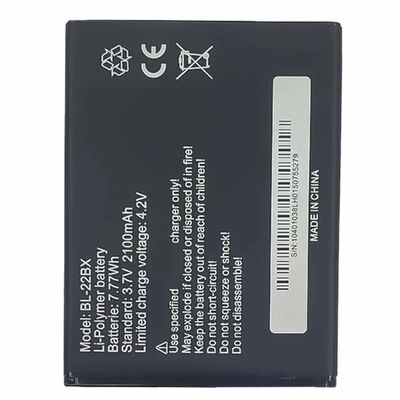 Voorraad BL-22BX Mobiele telefoonbatterij voor Infinix Hot 2 X510 3.7V 2100mAh oplaadbaar