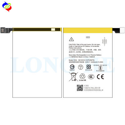 3430mah Op maat gemaakte capaciteit Mobiele telefoonbatterij G013C-B Vervanging voor Google Pixel 3XL/XL3