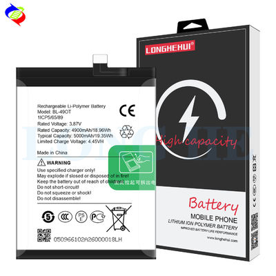 Oplaadbare 5000mAh batterij voor Tecno Camon 20/20 Pro/Spark 20 Pro/Plus Mobiele telefoon BL-49OT