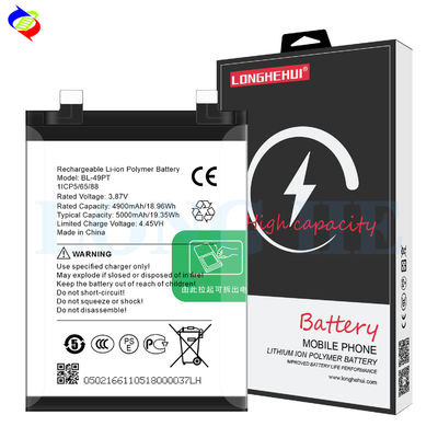 BL-49PT 3.87V 5000mAh mobiele telefoonbatterij Voor Tecno Pova 5 Pro Verbeterde levensduur van de batterij