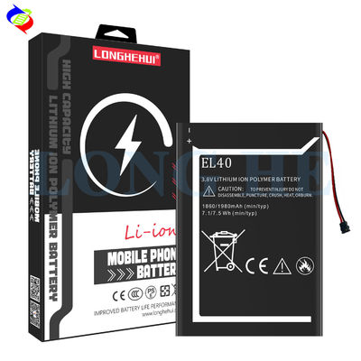 Verbeter je Moto E XT1021 met een Li-ion Polymer Battery EL40 Original Replacement