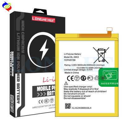 Cellen 4000mAh BL-39KX Hot7 Pro X624 Hot7 mobiele telefoon batterij voor-infinix X625 batterij