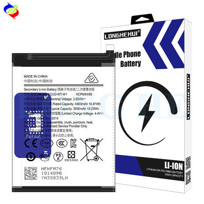 Dubbele IC-bescherming 5000mAh 3.85V oplaadbare batterij voor SAM A22 F42 5G SCUD-WT-W1