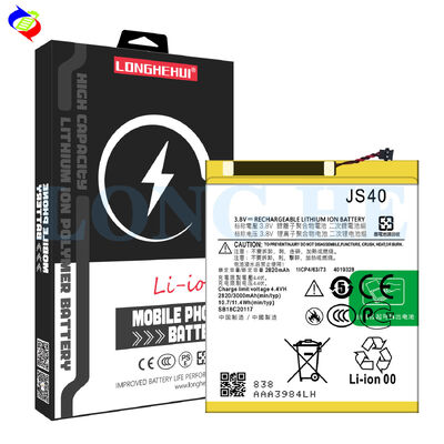JS40 3000mAh oplaadbare batterij voor Motorola Z3 Play XT1929 2820mAh 3.8V Mobiele telefoon