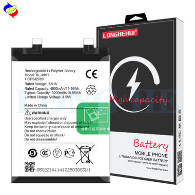 100% Compatibel Mobiele versie naam Voor Tecno BL-49VT Mobiele telefoonbatterij 3.91V 5000mAh