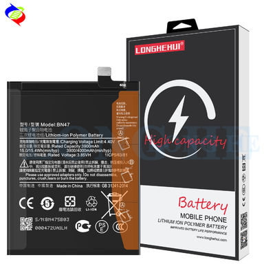 OEM/ODM Double IC Protection Battery BN47 voor Xiaomi RedMi6 Pro Redmi 6 pro 4000mAh