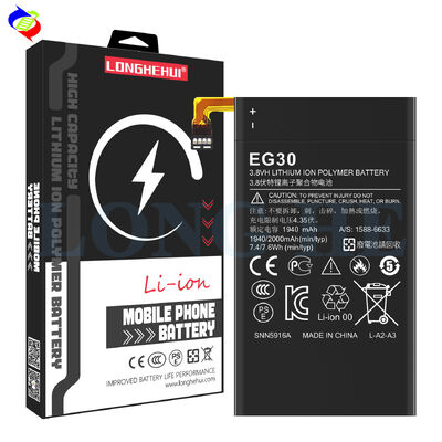 Herlaadbare EG30 3,7V 789mAh grijze mobiele telefoonbatterij voor Motorola Droid Mini XT1030