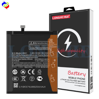 BN31 Batterij voor Red-MI Note5A Prime Mobile Phone Originele A gegarandeerd