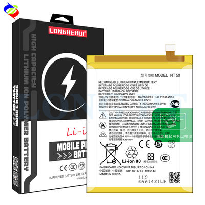 5000mAh NT50 batterij voor Motorola Moto Edge 20 Fusion Lite Uitstekende prestaties