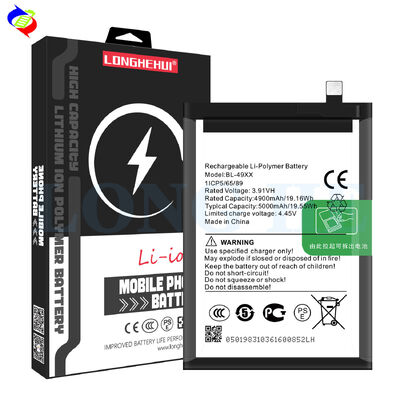 100% compatibel BL-49XX 3.91V 5000mAh mobiele telefoonbatterij voor Infinix Note 40 X6853
