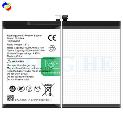 Oplaadbare BL-5AAX batterij 3.87V 5000mAh voor Infinix mobiele telefoon Oplaadbare