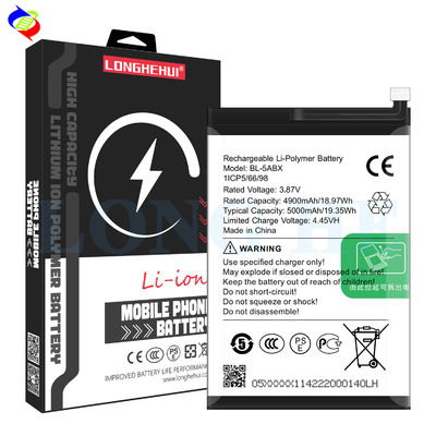 BL-5ABX Batterij vervanging voor Infinix 3.87V 5000mAh Hoge capaciteit Dual IC bescherming