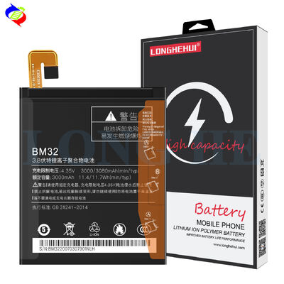 BM32 Batterij Voor Xiaomi Mi 4 M4 Mi4 Echte capaciteit Oplaadbare telefoonbatterij Akku 3080mAh