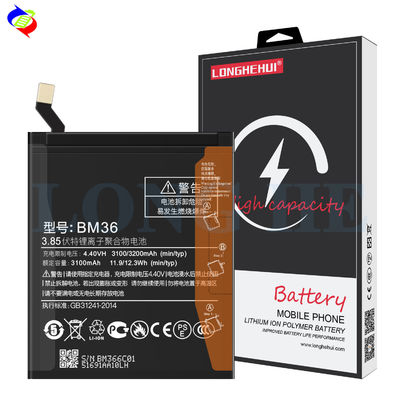 Hoge capaciteit BM36-batterij voor Xiaomi 5S Oplaadbare telefoonbatterijen BM36 Codin
