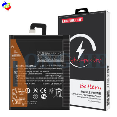 Dubbele IC-bescherming oplaadbare batterij voor Mi Note 3 Original BM3A vervanging