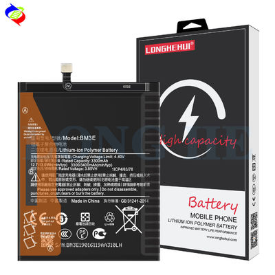 Voorraad BM3E 3.85V 3400mAh Mobile Smart Phone Battery voor Xiaomi 8 Vervanging Zwart