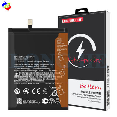 Ori 1 1 batterijcel 3010mAh Originele OEM-accu voor mobiele telefoons BN36 voor Xiaomi Mi 6X Mi6X