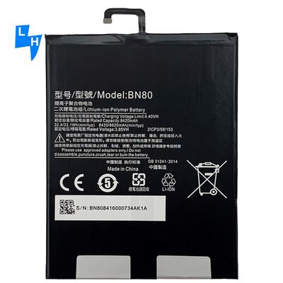 100% OEM Mobiele telefoonbatterij BN80 voor Xiaomi Mi Pad 4 Plus Xiaomi Compatibel