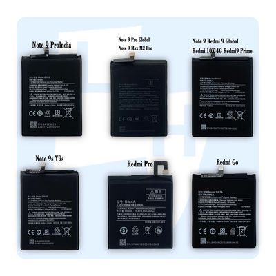 Oplaadbare batterij voor Xiaomi Redmi 1 2 3 4 5 6X 7 8 8T 9 9A 9C GO PRO K20 K30 K40