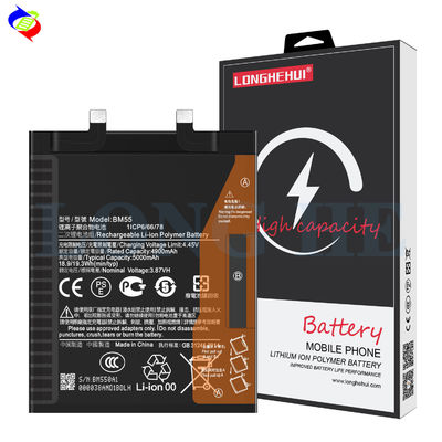 Oplaadbare Li-ion Polymer Battery BM55 voor Xiaomi 11 ULTRA 5000mAh 3.87V Ori 1 1 Zwart