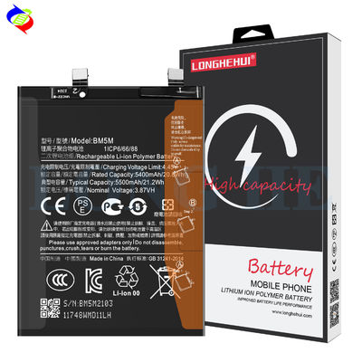 5500mAh vervangende batterij voor Xiaomi Redmi K60 Phone BM5M Lithium Polymer Technology