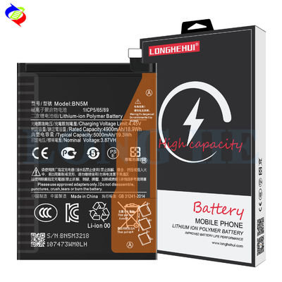 Dubbele lC-bescherming Hoge capaciteit BN5M Mobiele telefoonbatterij voor Xiaomi Redmi NOTE12
