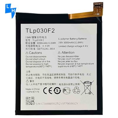 Krachtige 3000mAh batterij voor Alcatel Idol 4S TCL950 TLP030F2 Mobiele telefoon systeem Model