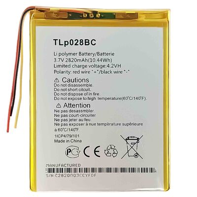 TLP028BC Accu voor Alcatel Pixi3 7.0 028B2 9002 OT9002 OT8055 OT8057 2820mAh 3.7V