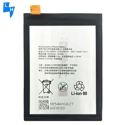 3.85V 2200mAh LIP1621RPC-batterij voor Sony Xperia X F5121 L1 F5122 Mobiele Smartphone Zwart
