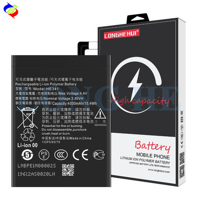Toepasselijke code TA-1086/TA1080/TA-1029 4000mAh 3,85V HE341 Li-ion-polymerbatterij