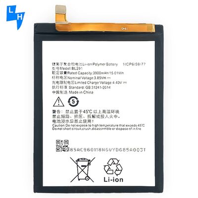 A Compatible For MOTO Duurzame batterij voor Lenovo A5 L18021 BL291 3900mAh Lithiumbatterij