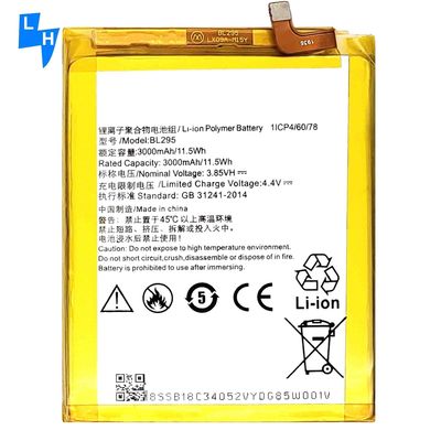 Voorraad BL295 3.85V 3000mAh Lithium Polymer Battery voor Lenovo K5S L38031 Mobiele telefoon