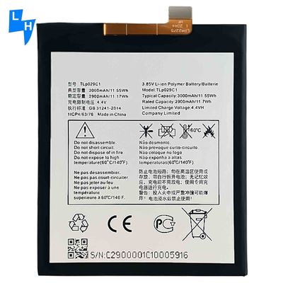 3000mAh TLp029C1 Batterij voor Alcatel A30 5049Z REVVL Mobiele telefoonsysteem Model 5099