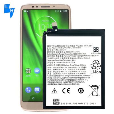 Voorraad BL270 vervangende batterij voor Motorola G6 Play XT1922 Originele en OEM/ODM 500pcs