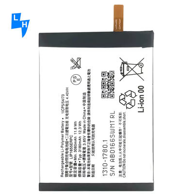 Dubbele IC-bescherming Mobiele batterij LIS1655ERPC 3.85V 3180mAh voor Sony Xperia Z2 XZ2