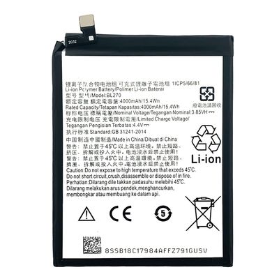 BL270 3200mAh Li-ion polymer batterij voor Motorola G6 Play XT1922 3.85V oplaadbaar