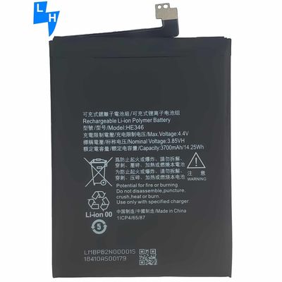 Zwarte HE346 3700mAh batterij Voor Nokia 7 Plus 7P N7P HE 346 batterijen Batterij met A