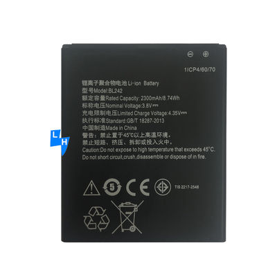 2300mAh BL242 VIBE C A2020 A6010 K3 K30 Lithiumbatterij voor Lenovo A6000 mobiele telefoon