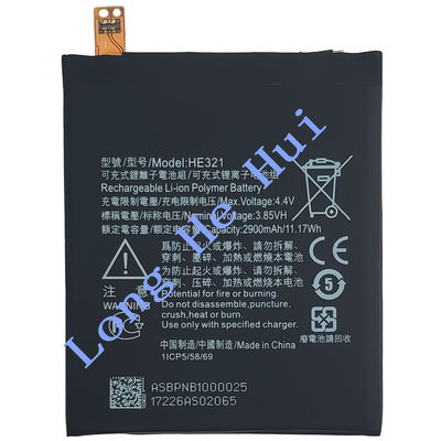 Een HE321 Lithiumbatterij voor Nokia5.1 Dual SIM TA-1053 2900mAh 3.85V Mobiele telefoon