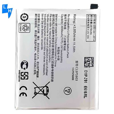 3000mAh C11P1603 Mobiele telefoonbatterij voor ASUS ZenFone 3 Deluxe 5.5 Z016D M630 ZS550KL ZS570KL