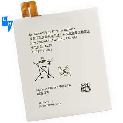 AGPB012-A001 Batterij voor Sony Xperia Z5 Dual E6883 E6853 Z5 Plus 3430mAh 3.8V in zwart