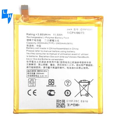 C11P1511 batterij voor ASUS ZenFone 3 5.0 2016 ZE552KL Z012DA Z012DC Mobiele telefoonbatterij
