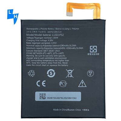 Codering L13D1P32 4290mAh A8-50 A5500-F A5500-H A5500-HV Tab-accu voor Lenovo A5500