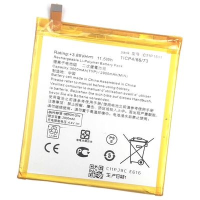 500pcs Ori 1 1 batterijcel voor ASUS ZenFone 3 5.0 batterij C11P1511 Z012DA Z012DC