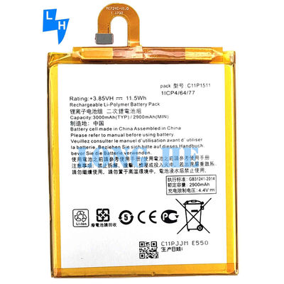 3000mAh C11P1511 accu voor ASUS Zenfone 4 Selfie ZD553KLZB553KL XOOLD X0OLDB accu