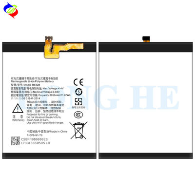 3030mAh HE328 Manufacture Li-ion Cell Smart Mobile Phone vervangende batterij voor Nokia 8